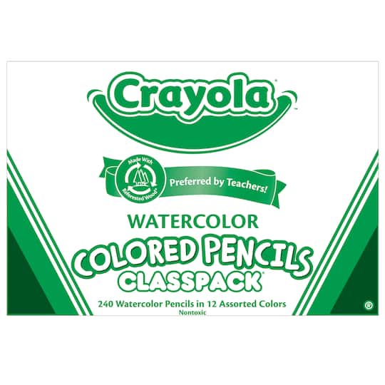 Crayola&#xAE; Watercolor Colored Pencil Classpack&#xAE;